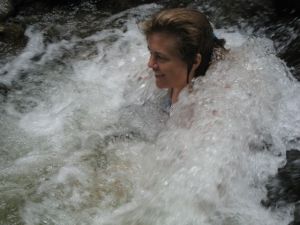 Nothing beats cooling off in the cold water!