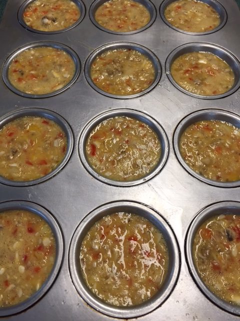 Scrambled Egg Muffins