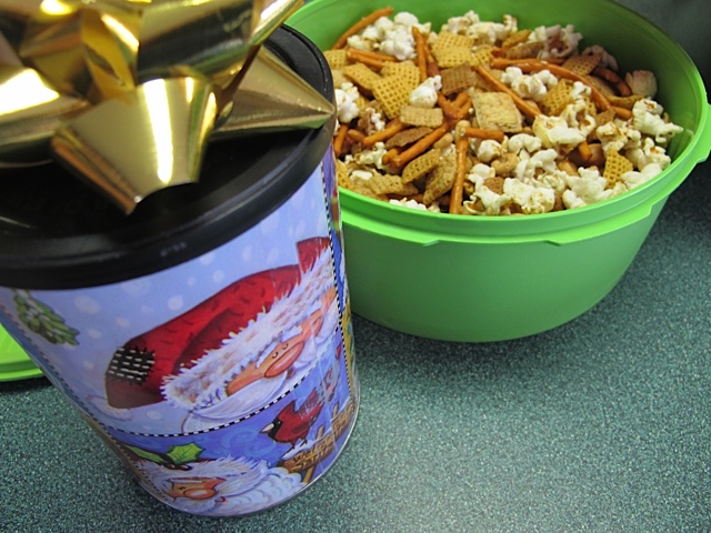 An inexpensive gift container. prudent living