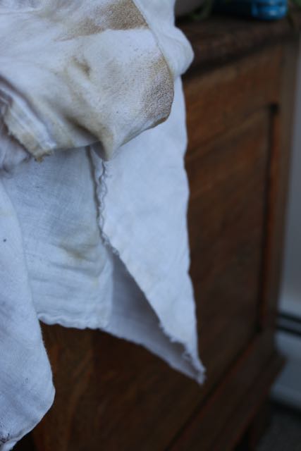 dry cloth