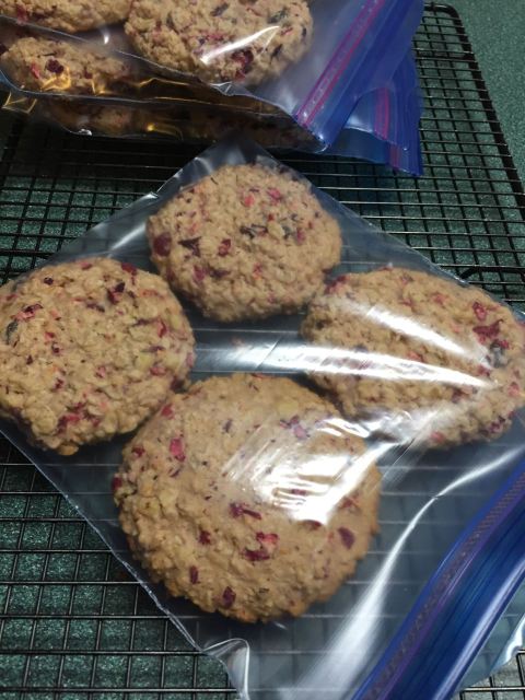 cranberry oatmeal cookies