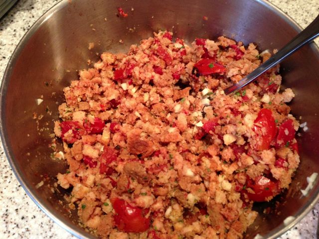 Stuffing mix.