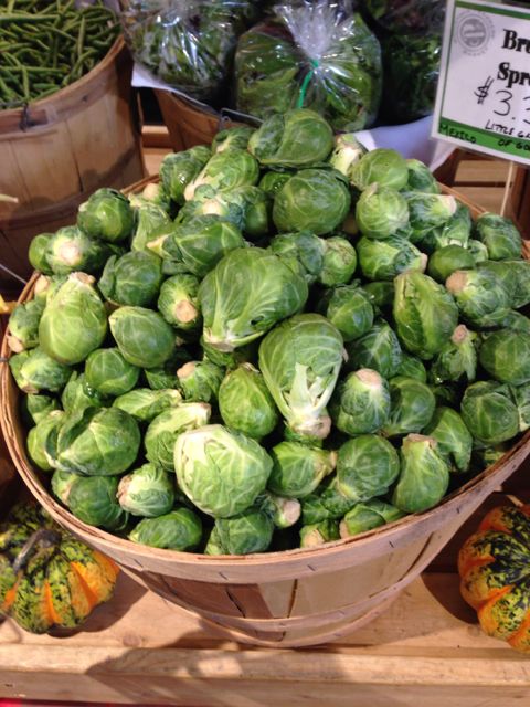 Brussel sprouts, fall vegetables