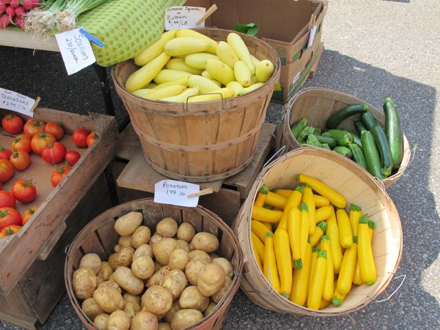 Check your Farmer's Markets for local produce!
