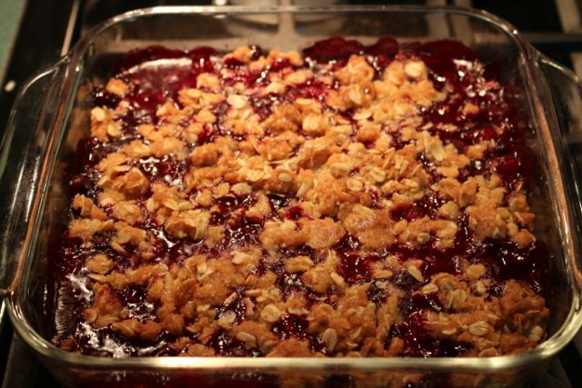 Comes out of the oven bubbling hot!