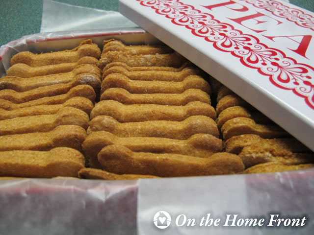 On The Home Front Pumpkin Dog Treats prudent living