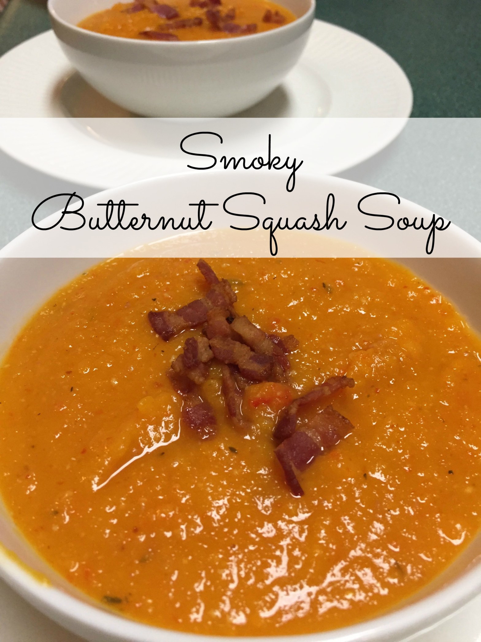smoky butternut squash soup
