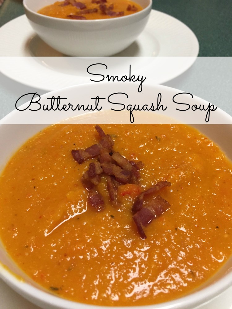 smoky butternut squash soup