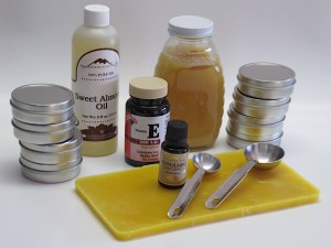 lip balm, homemade creams, prudent living