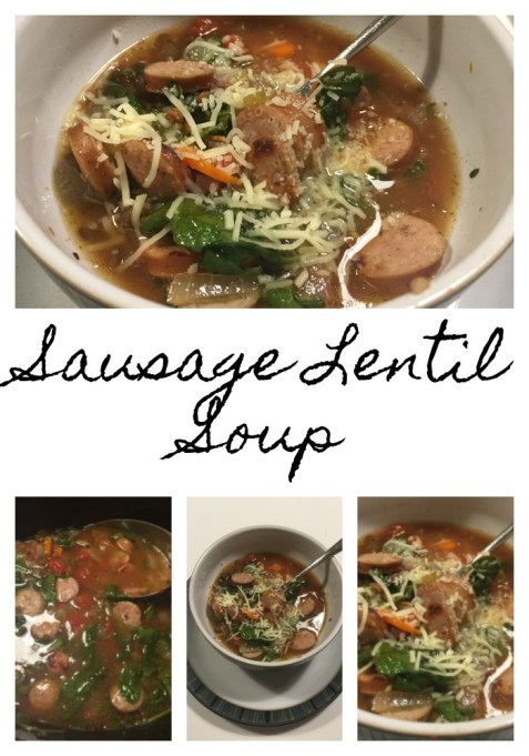 Sausage Lentil soup