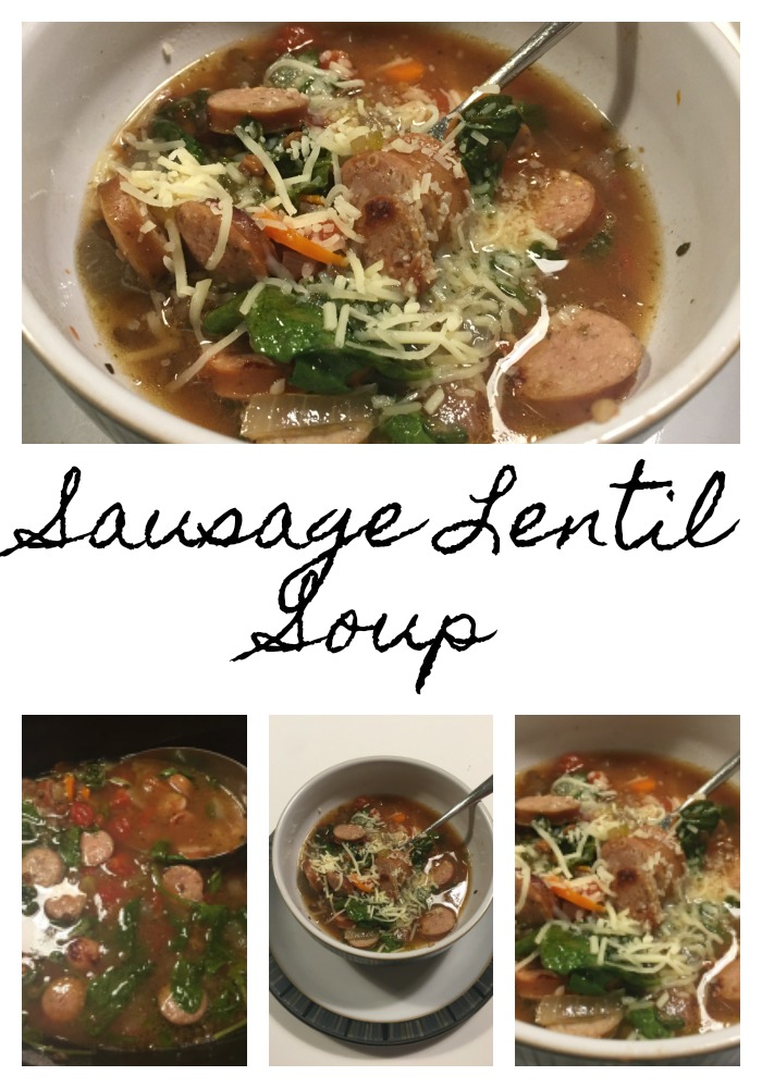 Sausage Lentil soup