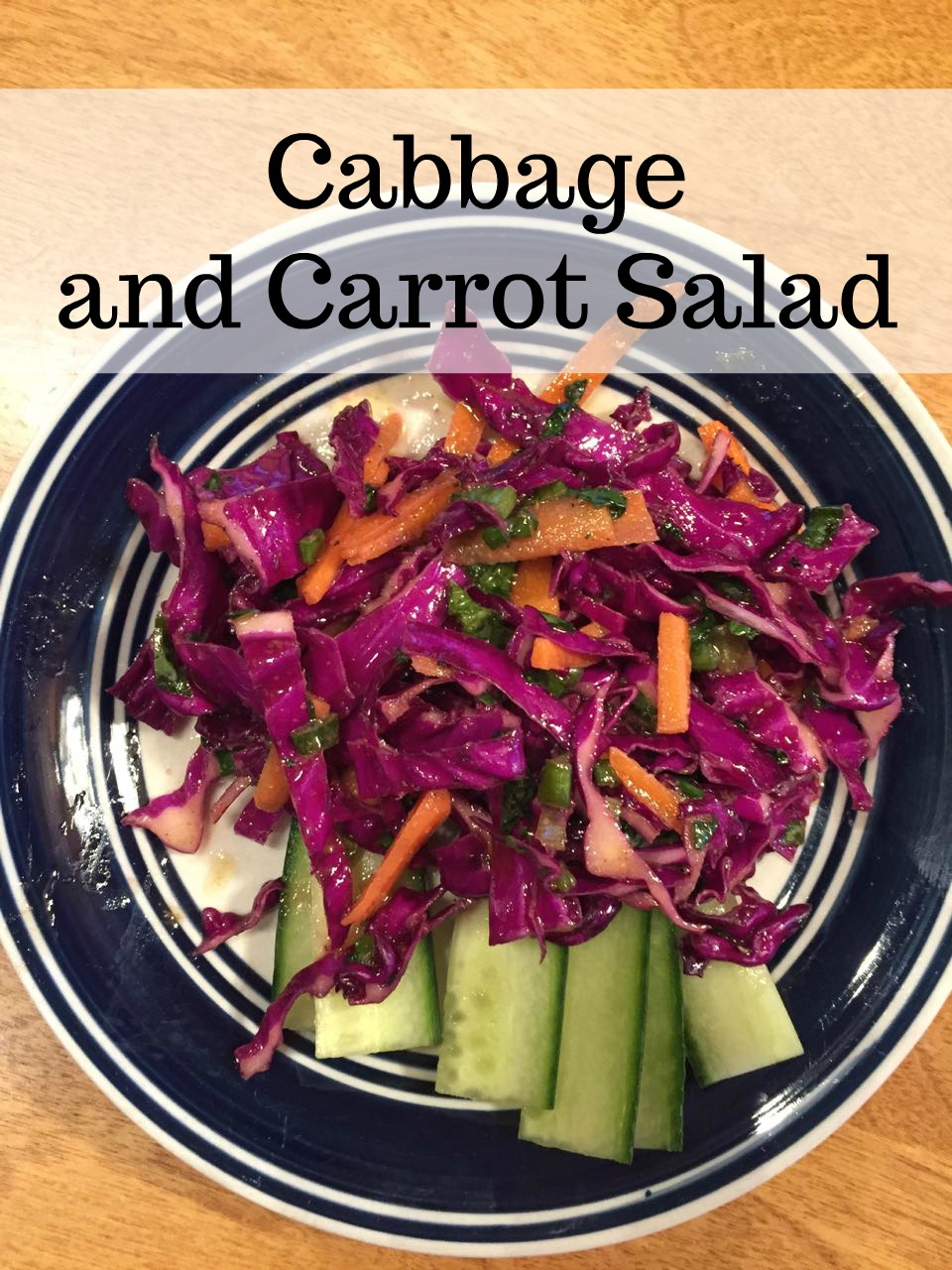 cabbage and carrot salad