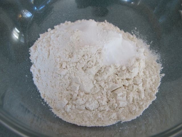 Combine dry ingredients.