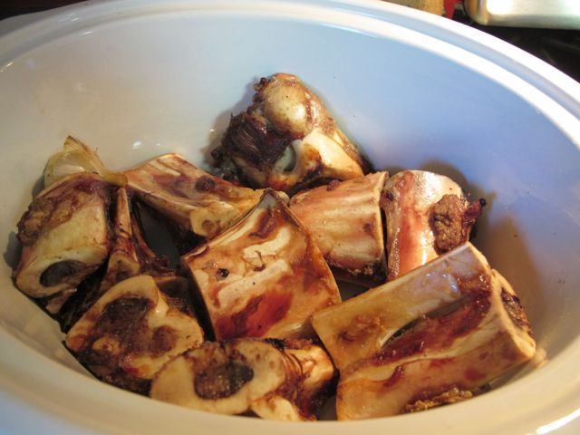 broth, stock, crockpot