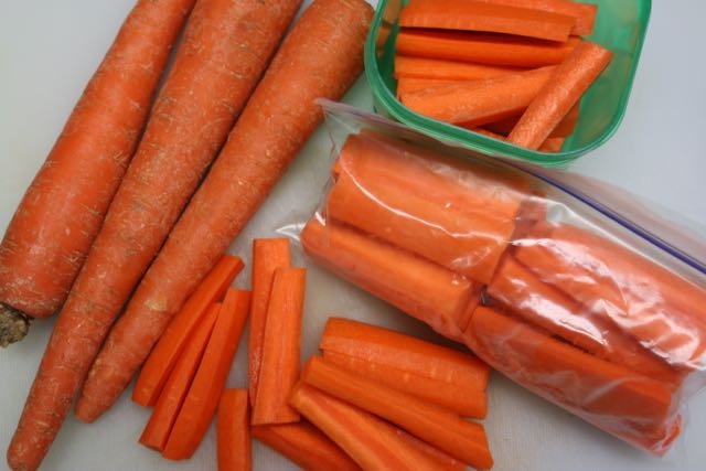 DIY Baby Carrots