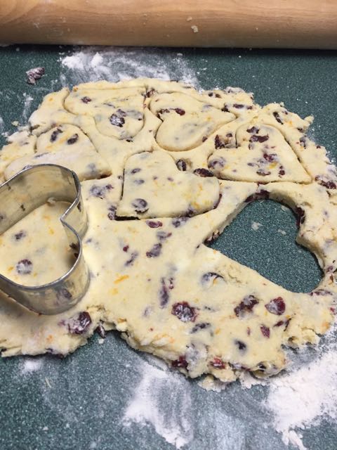 Cranberry Orange Scones