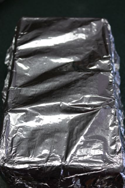 Top with foil