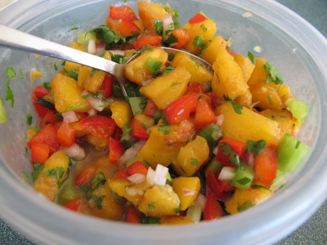 Peach Salsa