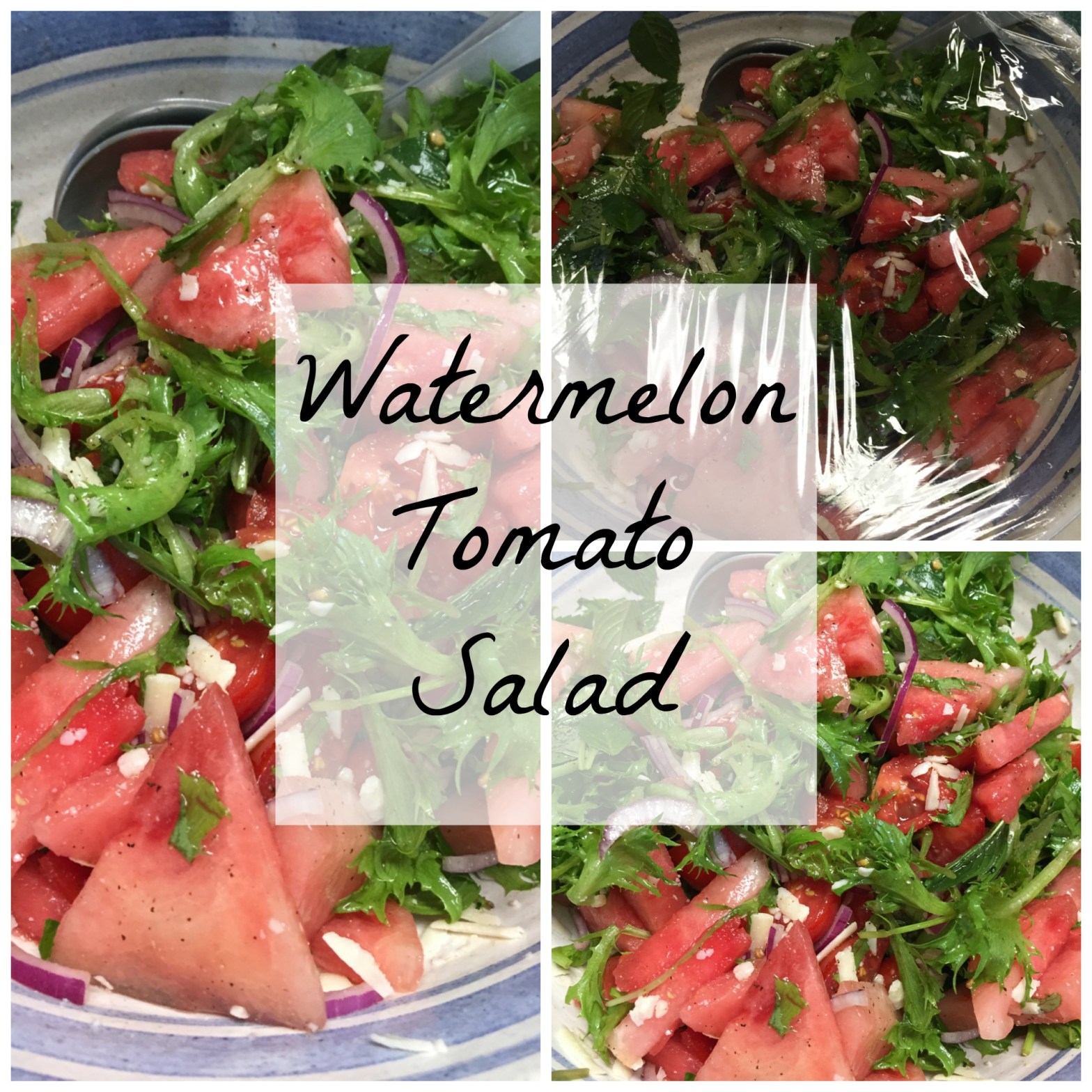 Watermelon-Tomato Salad