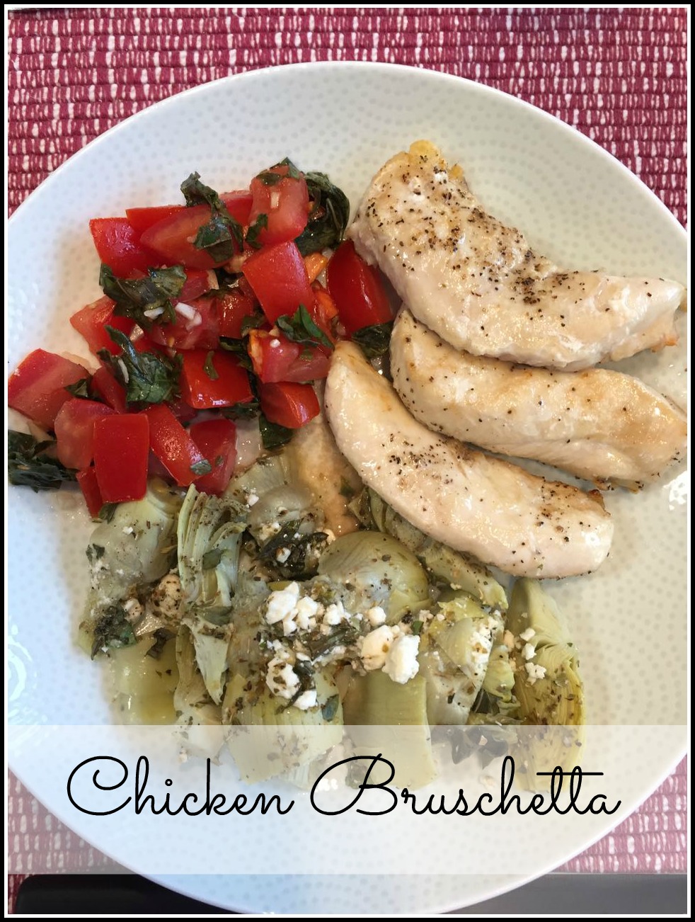 Chicken Bruschetta