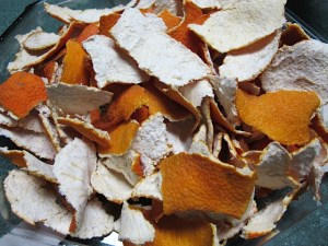 oranges, peels. potpourri