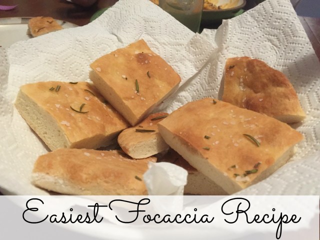 Easiest Focaccia Recipe
