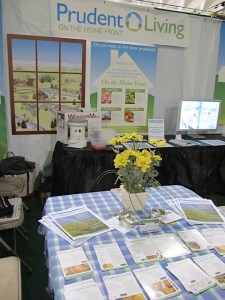 Home Life Show Home Show, Prudent Living booth