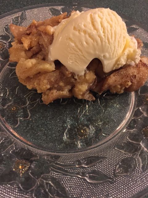 slow cooker apple pie