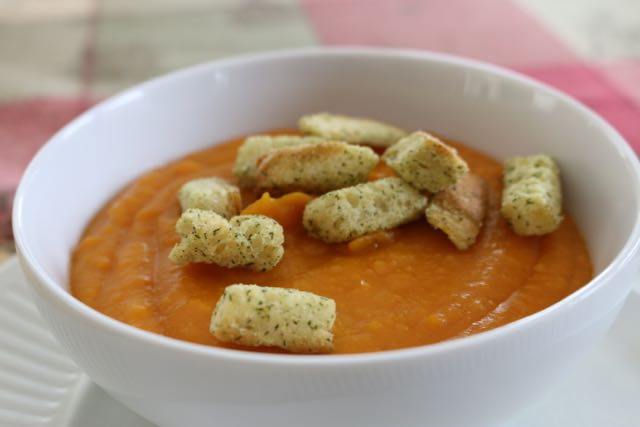 Coconut Curry Butternut Squash Soup