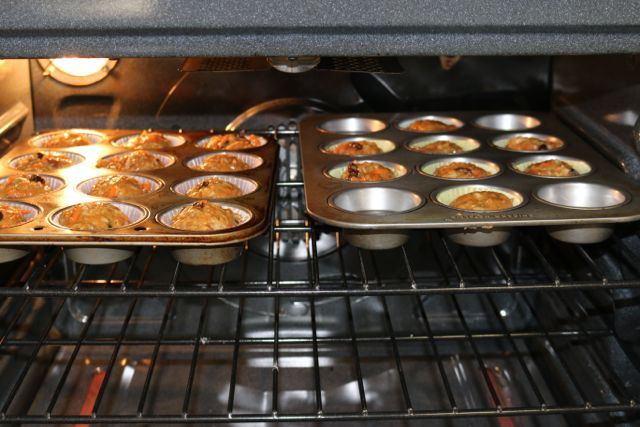 Into the oven they go!