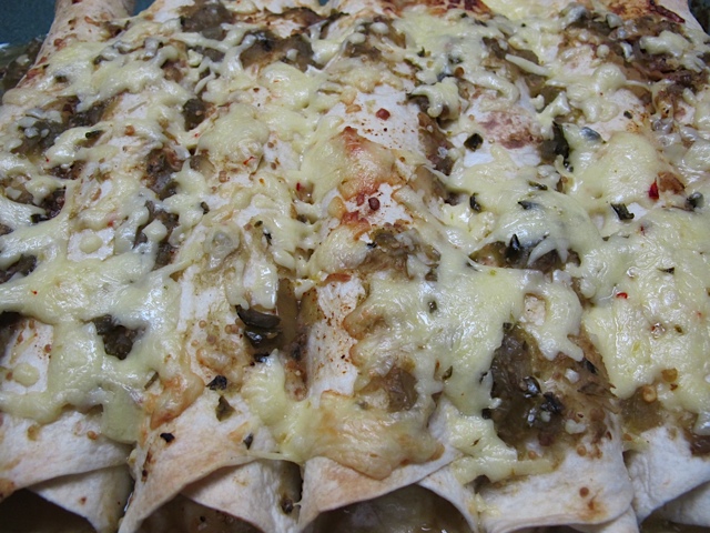 Enchiladas, recipe box