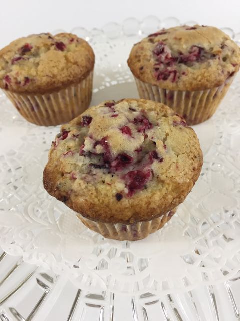 Cranberry Vanilla Muffins