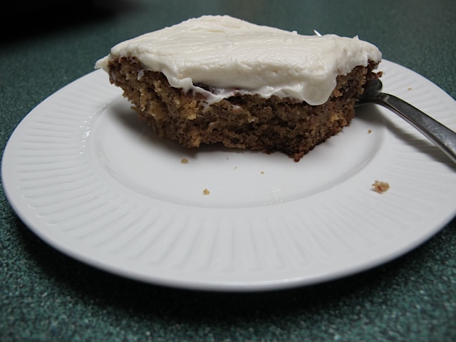 Desserts, Baked, Frosted Banana Bars