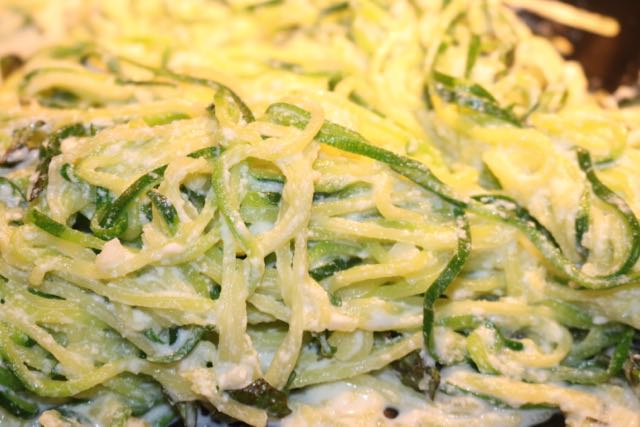 Zucchini Fettuccine