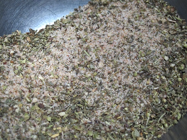 spices, dry salad dressing mix,