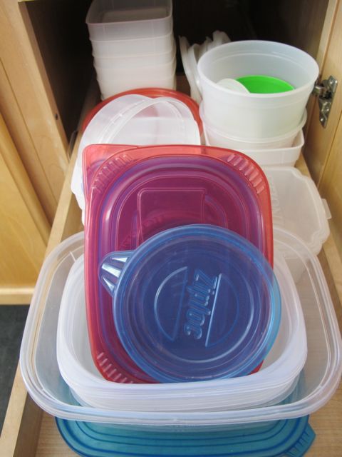 I love empty containers!