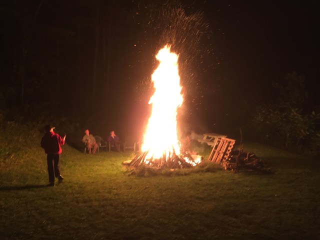 the joys of a campfire
