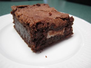 brownie, peppermint, homemade
