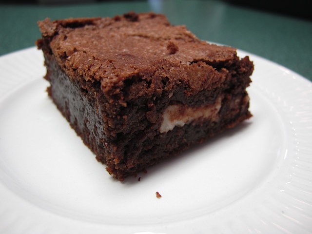 brownie, peppermint, homemade