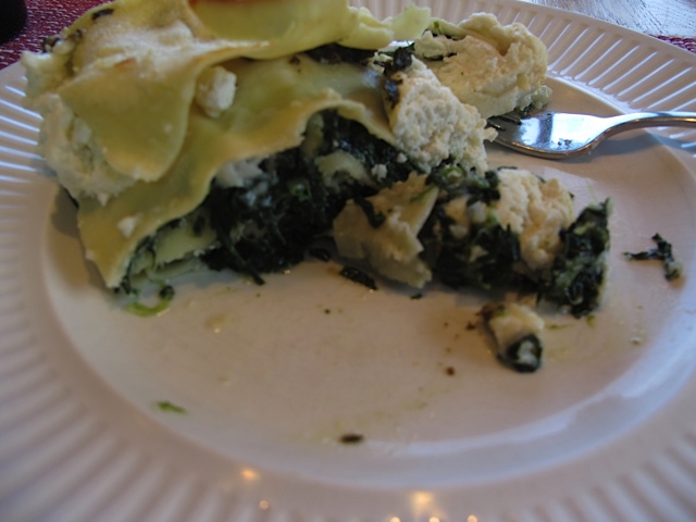 homemade lasagna, recipe box