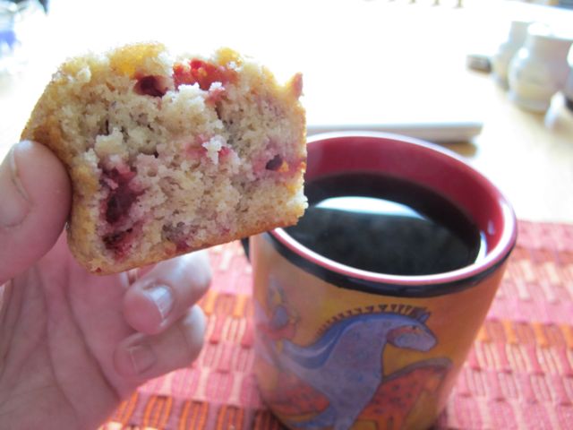 Wild Strawberry Muffins.