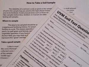 soil tests, vegetable gardening, home front
