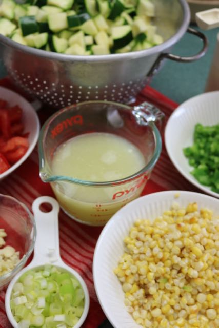 Ingredients prepped and ready!