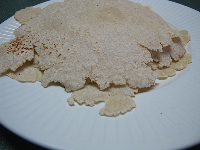 homemade corn tortillas, corn meal, prudent living