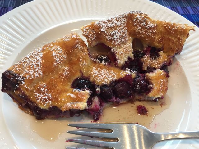 Blueberry Dutch Baby
