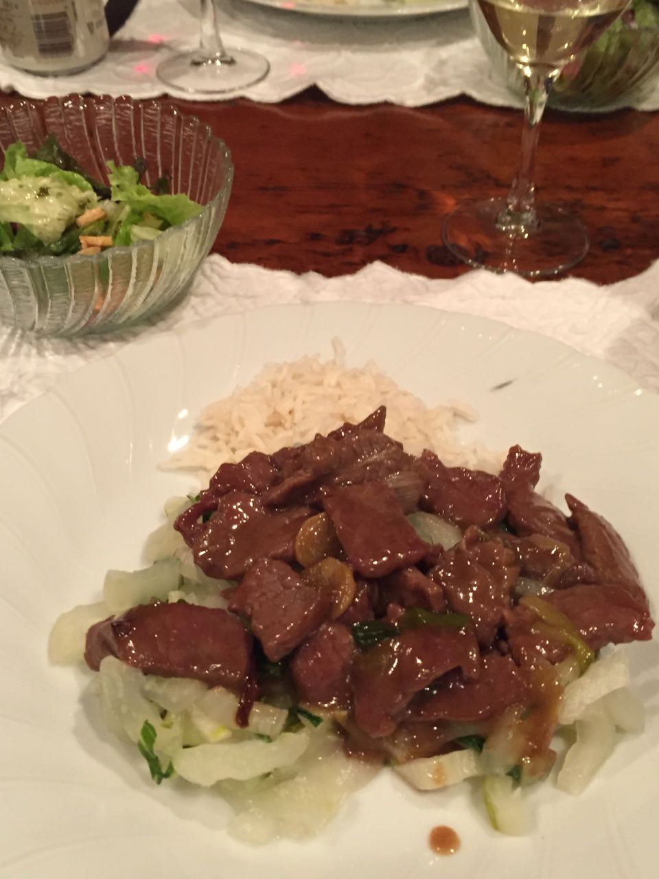 Homemade Chinese Meal