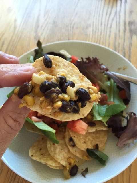 All Veggie Nachos