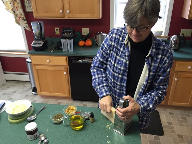 shredding the beeswax