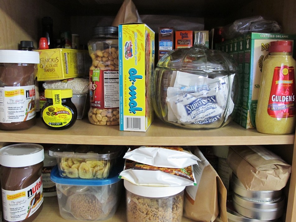 pantry, prudent pantry, well stocked