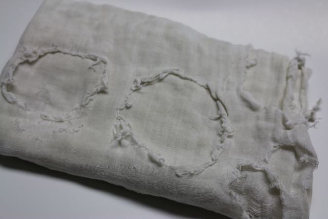 Old diapers that have been well used!